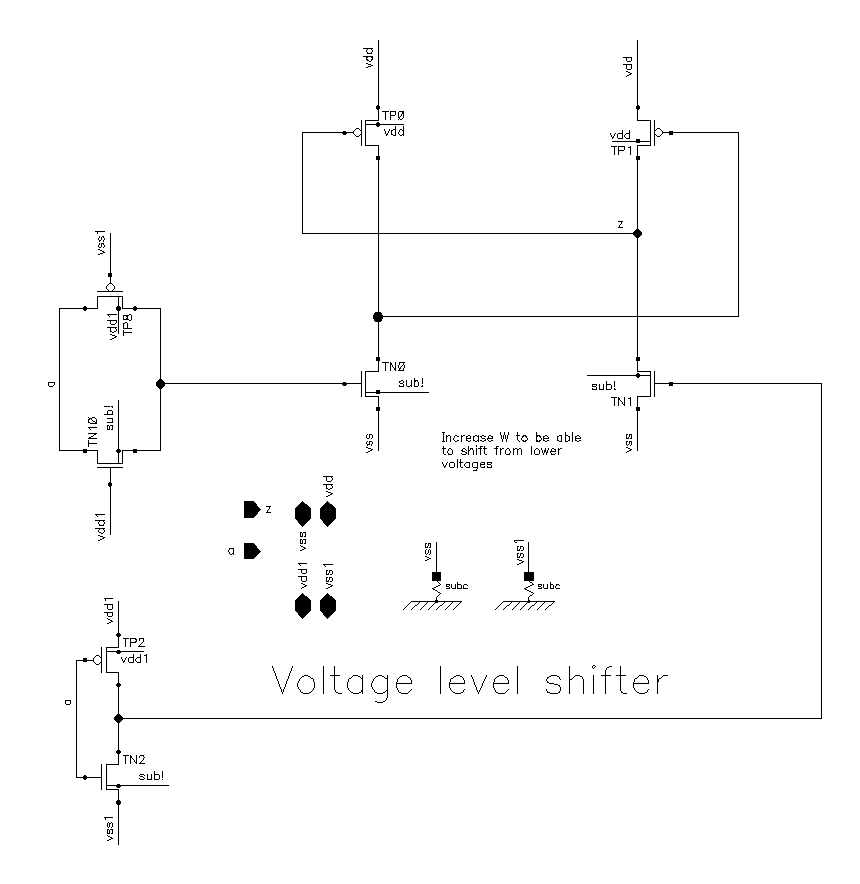 Voltage Level Shifter